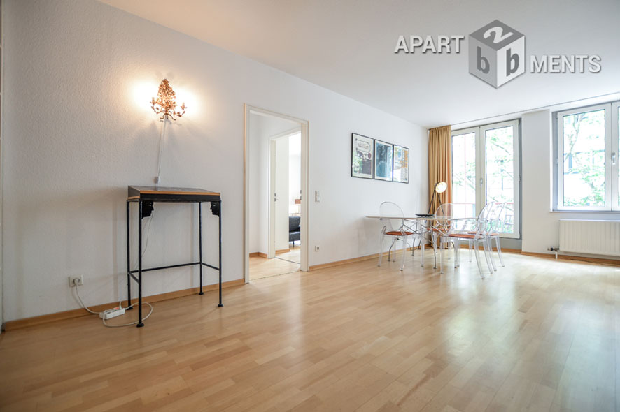 Furnished and spacious flat in prime location of Cologne's Old Town North