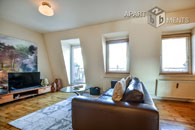 Hochwertig möblierte Maisonette mit großer Dachterrasse in Köln-Altstadt-Nord