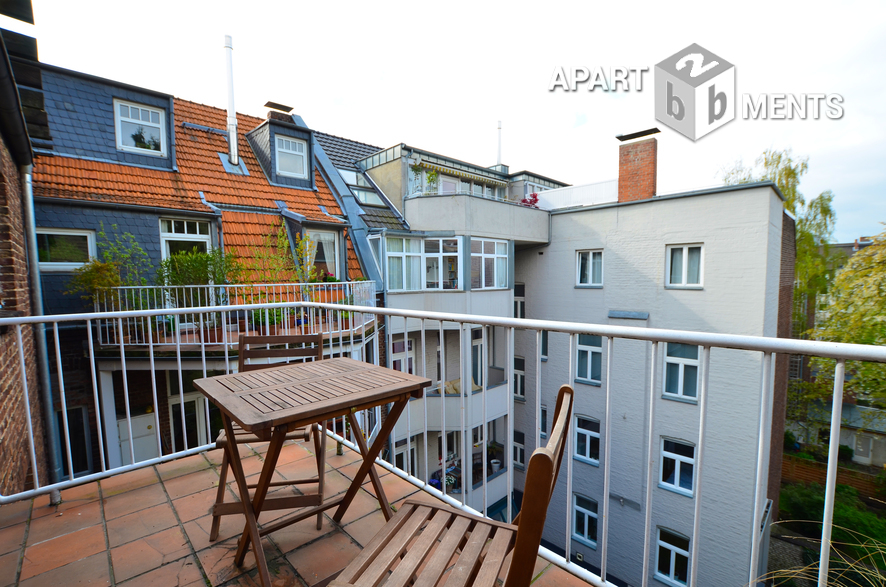 Modern möblierte und zentral gelegene Wohnung in Köln-Sülz