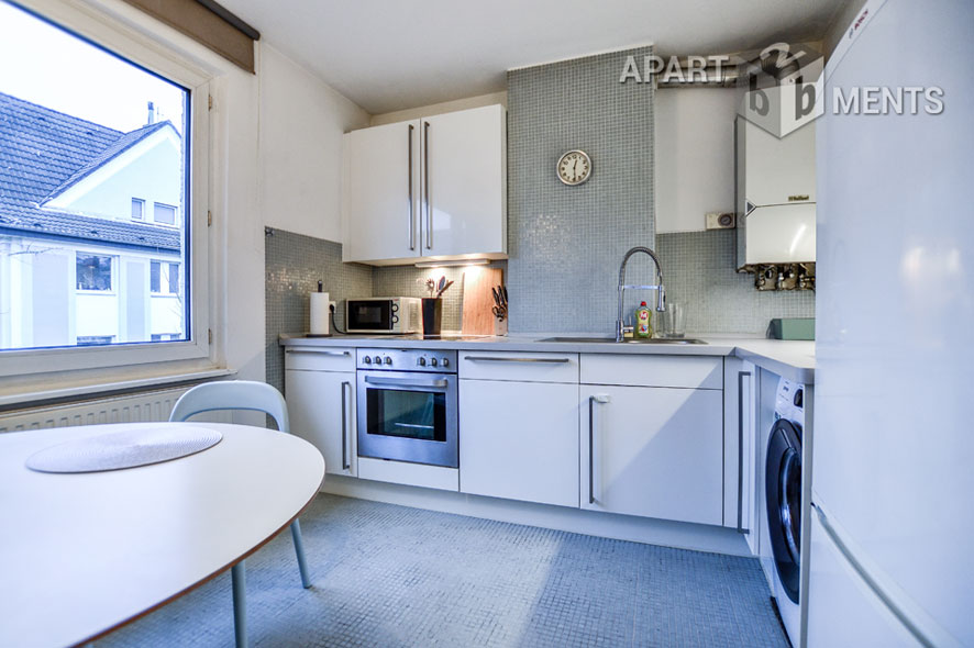 High-quality furnished and centrally located apartment in Cologne Agnesviertel