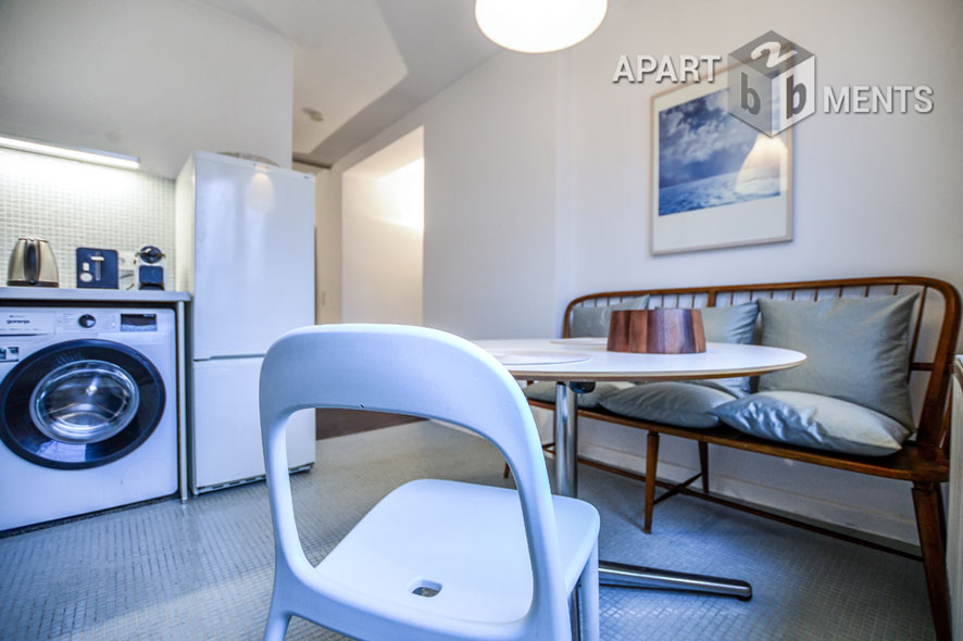 High-quality furnished and centrally located apartment in Cologne Agnesviertel