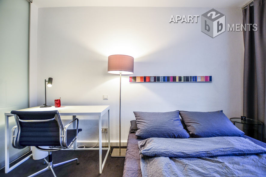 High-quality furnished and centrally located apartment in Cologne Agnesviertel