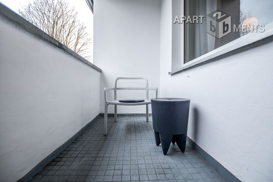 High-quality furnished and centrally located apartment in Cologne Agnesviertel