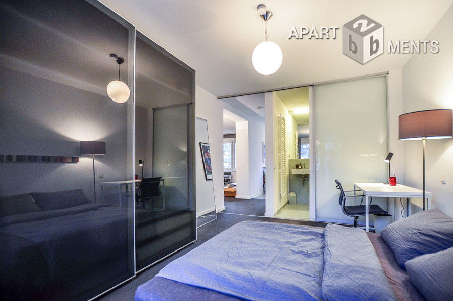 High-quality furnished and centrally located apartment in Cologne Agnesviertel