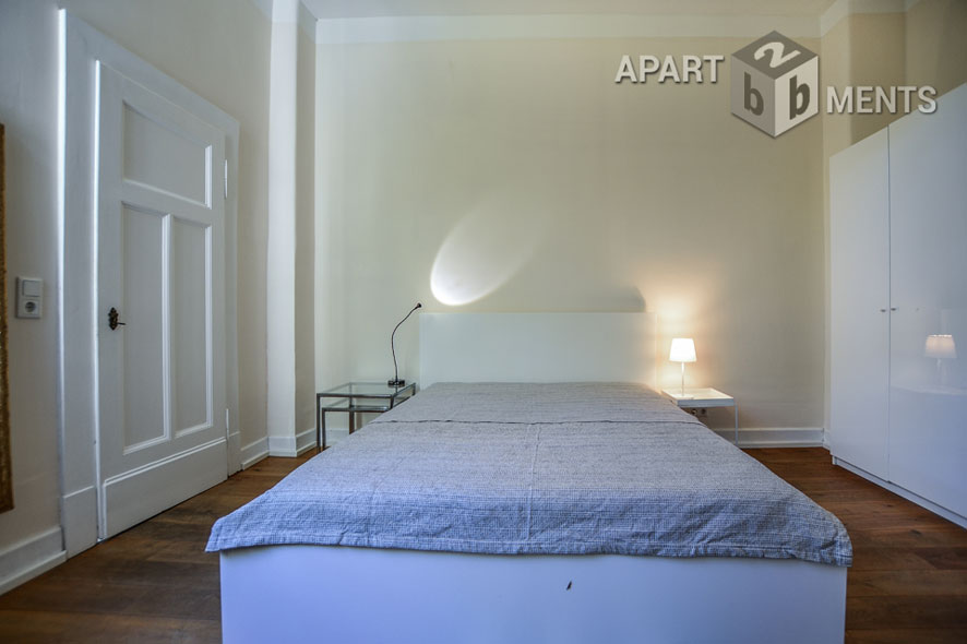 Furnished and charming 2-room flat in an old building in Cologne-Neuehrenfeld