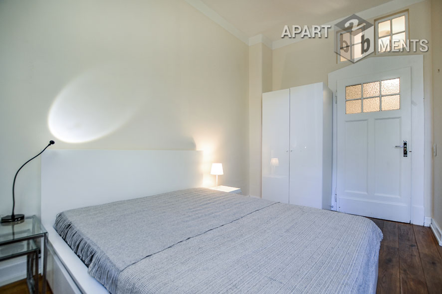 Furnished and charming 2-room flat in an old building in Cologne-Neuehrenfeld