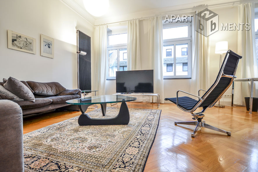 Modernly furnished and centrally located apartment in Cologne-Neustadt-Süd