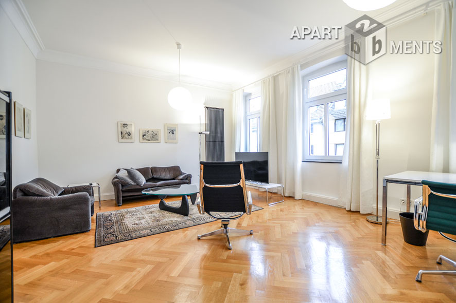 Modernly furnished and centrally located apartment in Cologne-Neustadt-Süd