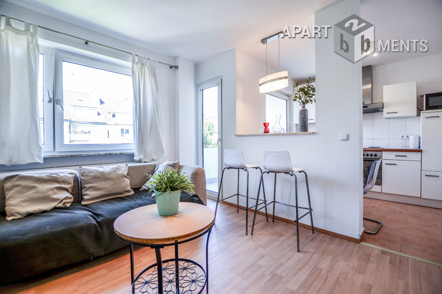 Modern möblierte und zentral gelegene Wohnung in Köln-Altstadt-Nord