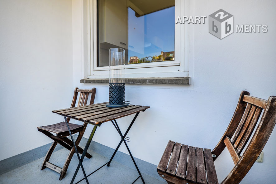 Modern möblierte und zentral gelegene Wohnung in Köln-Altstadt-Nord