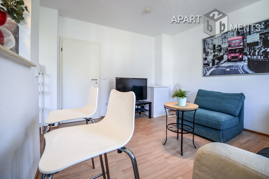 Modern möblierte und zentral gelegene Wohnung in Köln-Altstadt-Nord