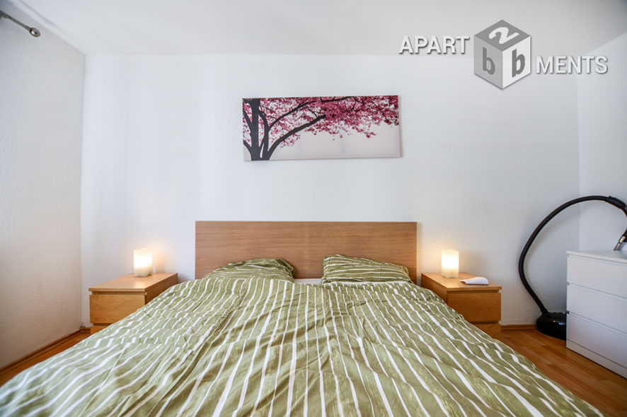 Modern möblierte und zentral gelegene Wohnung in Köln-Altstadt-Nord