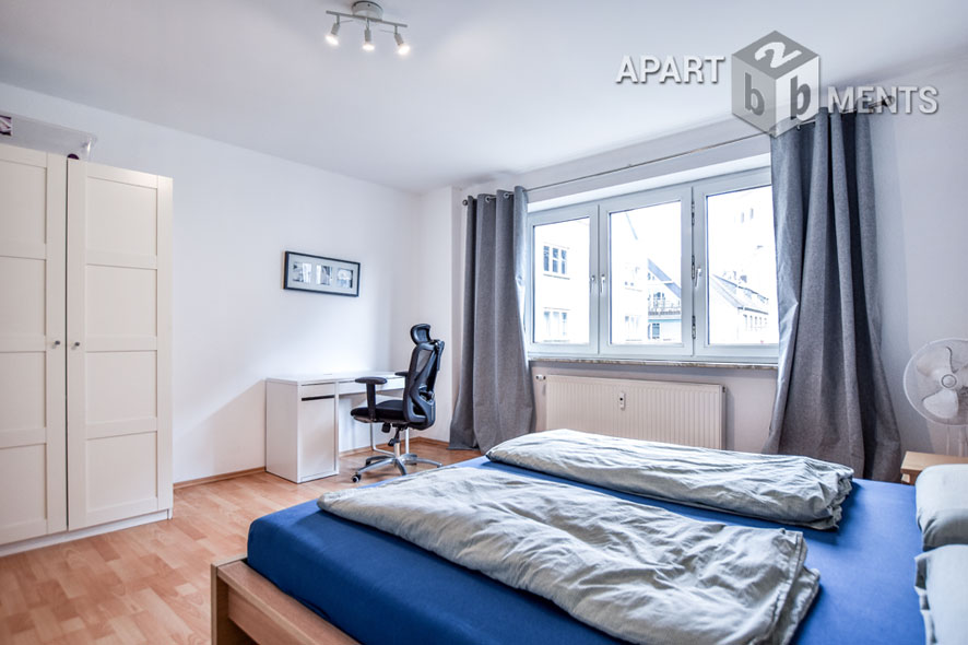 Modern furnished and centrally located flat in Cologne-Altstadt-North