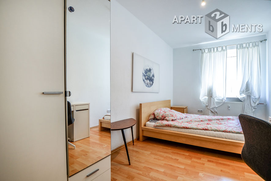 Modern möblierte und zentral gelegene Wohnung in Köln-Altstadt-Nord