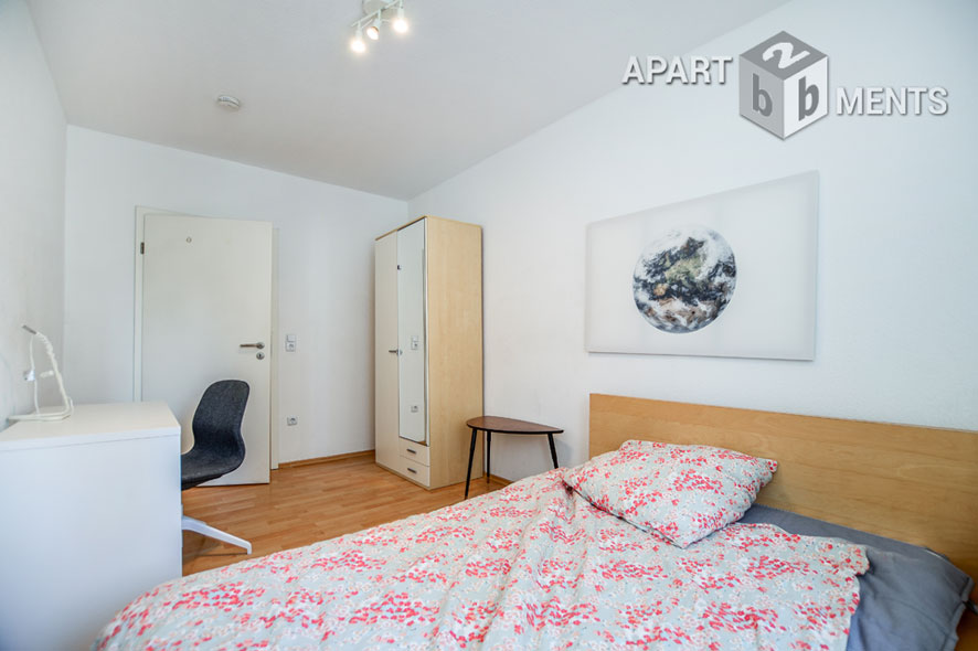 Modern möblierte und zentral gelegene Wohnung in Köln-Altstadt-Nord