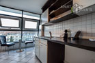 Modern furnished 2 room penthouse apartment in Cologne-Lindenthal