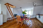 Modernly furnished maisonette apartment with roof terrace in Cologne-Altstadt-Nord