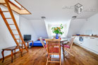 Modernly furnished maisonette apartment with roof terrace in Cologne-Altstadt-Nord