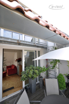 Möblierte Maisonette mit Dachterrasse zentral in Köln-Neustadt-Süd