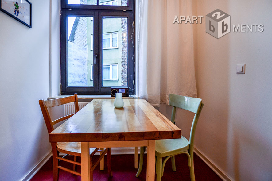 Furnished and centrally located single apartment in Cologne-Altstadt-North