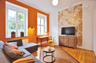 High quality furnished old-style apartment with design-style in Cologne-Deutz