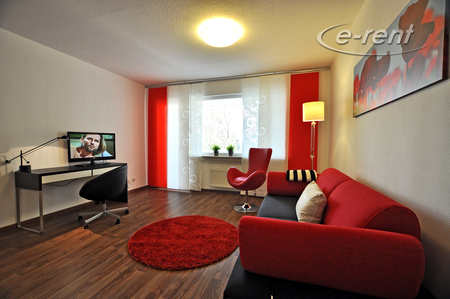 Modern furnished and quiet apartment with balcony in Cologne-Widdersdorf