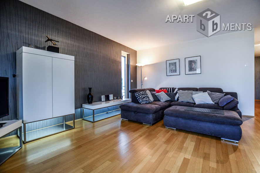 Modernly furnished and quietly situated apartment in Leverkusen-Hitdorf