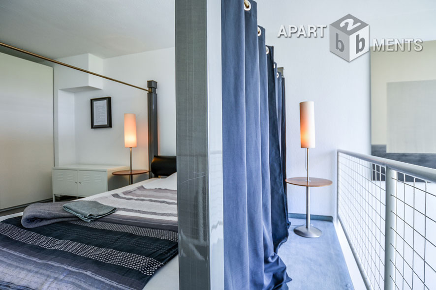 Central and quiet maisonette apartment in Cologne-Altstadt-Nord