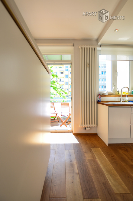 High quality and modern furnished apartment in Cologne-Altstadt-Süd