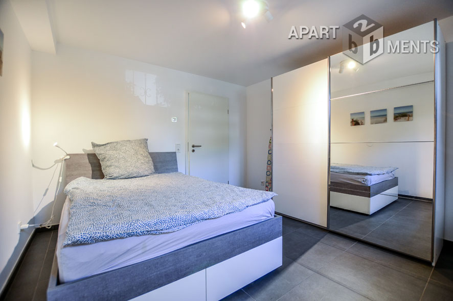 Möbliertes Einlieger-Apartment in Gehentfernung zum Rhein in Köln-Worringen