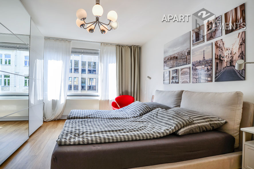 Modern möblierte und zentral gelegene Wohnung in Köln-Neustadt-Nord