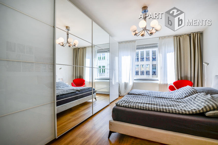 Modern möblierte und zentral gelegene Wohnung in Köln-Neustadt-Nord