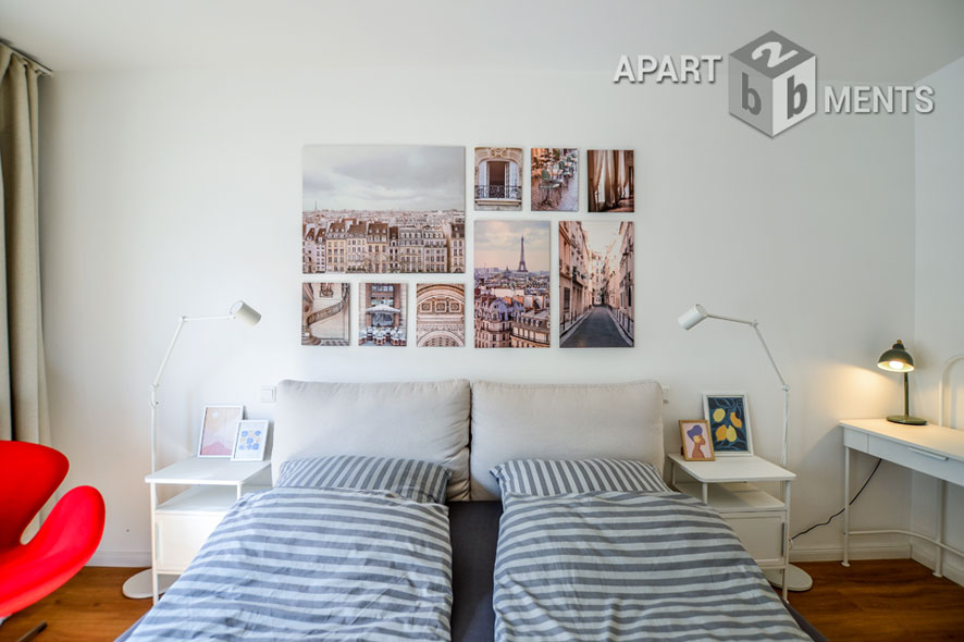 Modern möblierte und zentral gelegene Wohnung in Köln-Neustadt-Nord