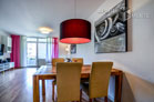 Modernly furnished apartment with large balcony in Köln-Niehl