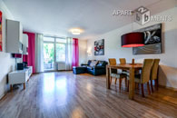 Modern möblierte Wohnung mit großem Balkon in Köln-Niehl