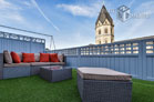 High-quality furnished 3-room penthouse with roof terrace in Cologne-Altstadt-North