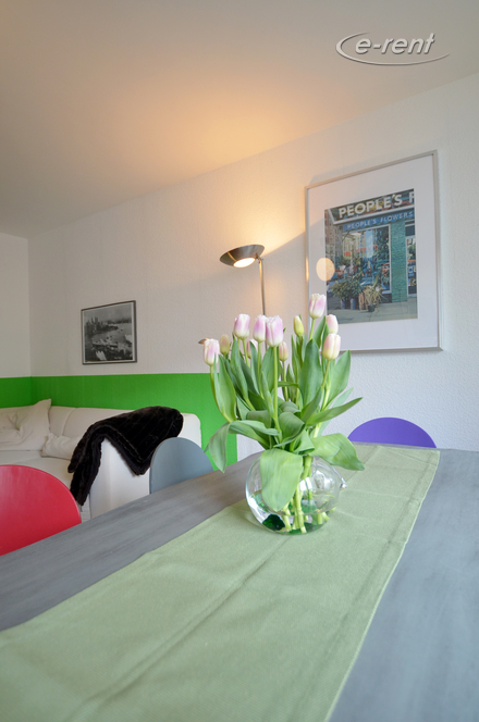 Modernly furnished apartment with balcony in Cologne-Nippes