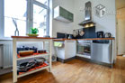 Furnished old building apartment with high ceilings and balcony in Cologne-Nippes