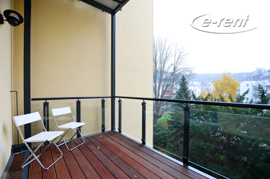 Moderne und hochwertige 1 Zimmer Wohnung mit Balkon in Deutz