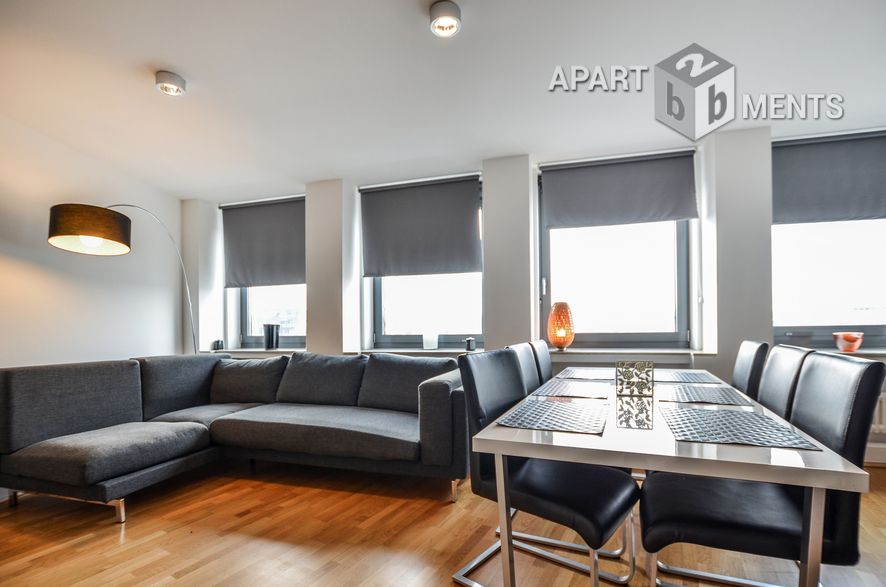 Very bright and high quality furnished apartment in Cologne-Neustadt-Nord