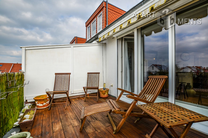 Modern and high-quality 3-room maisonette apartment in Cologne-Widdersdorf