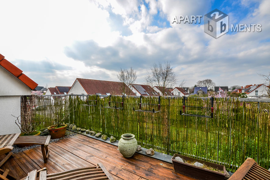 Modern and high-quality 3-room maisonette apartment in Cologne-Widdersdorf