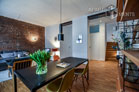 Open furnished maisonette with roof terrace in Cologne-Ehrenfeld