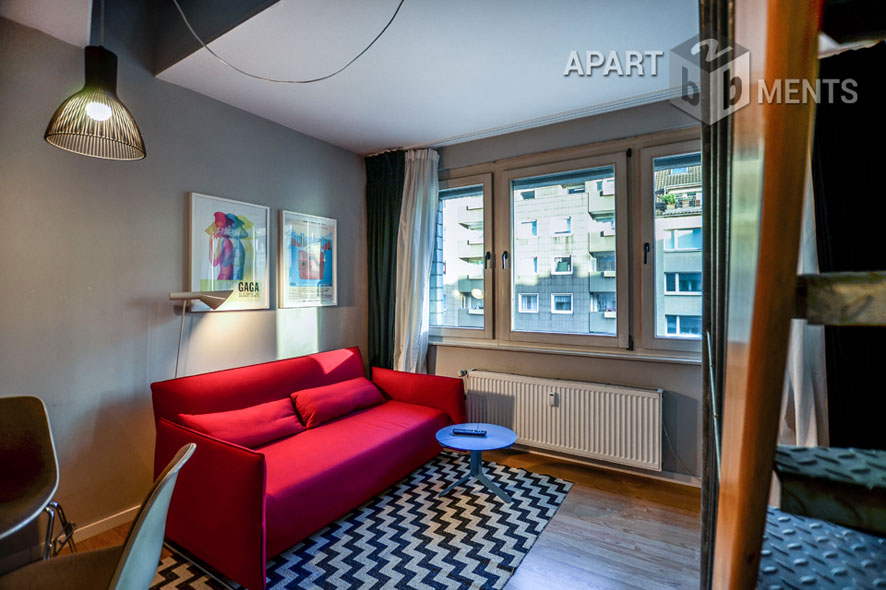 Moderne und hochwertig möblierte Maisonettewohnung in Köln-Neustadt-Süd