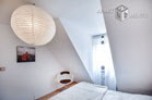 Modern furnished maisonette with roof terrace in Cologne-Neustadt-Nord