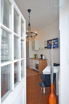 Furnished apartment with rooftop terrace in quite location in Cologne-Nippes