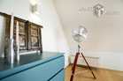 Loft-like furnished maisonette with panoramic view in Cologne-Neustadt-Nord