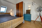 Loft-like furnished maisonette with panoramic view in Cologne-Neustadt-Nord