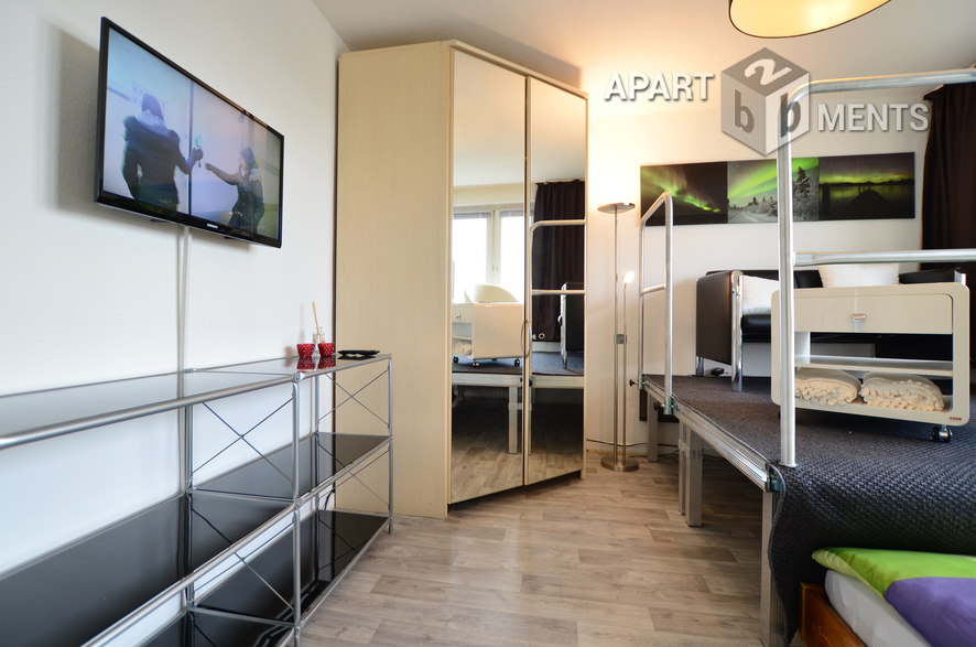 Modern möblierte Wohnung in Köln-Deutz
