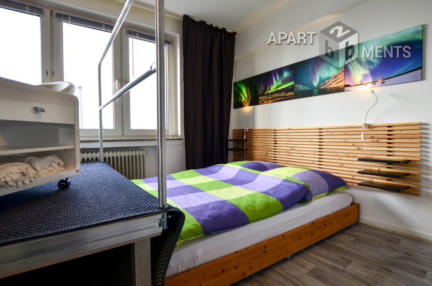 Modern möblierte Wohnung in Köln-Deutz
